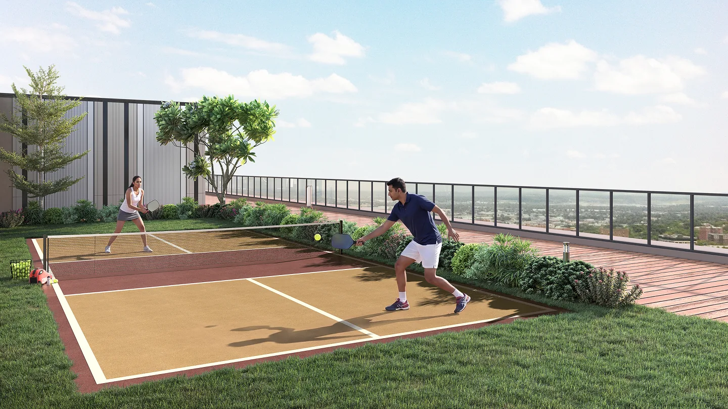 pickleball court